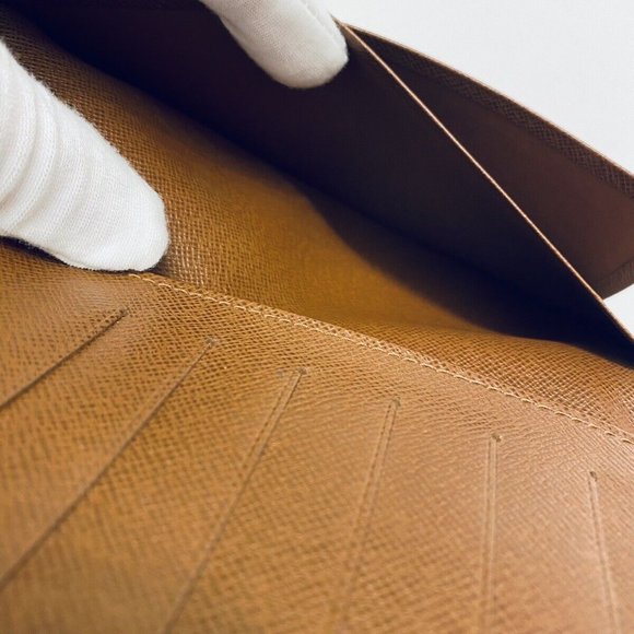 Louis Vuitton Brown Monogram Bifold Long Wallet - Picture 11 of 15